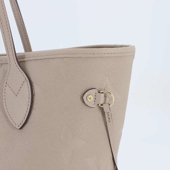 LOUIS VUITTON Monogram Empreinte Neverfull MM Tote Bag Tourterelle 90289034 - Picture 9 of 10